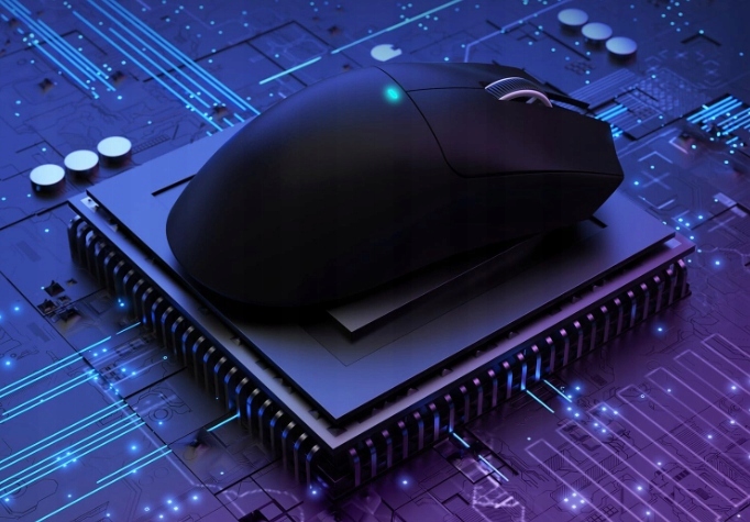 Sensor optyczny PixArt PAW 3311 o rozdzielczości 22000 DPI w myszce Attack Shark X11.